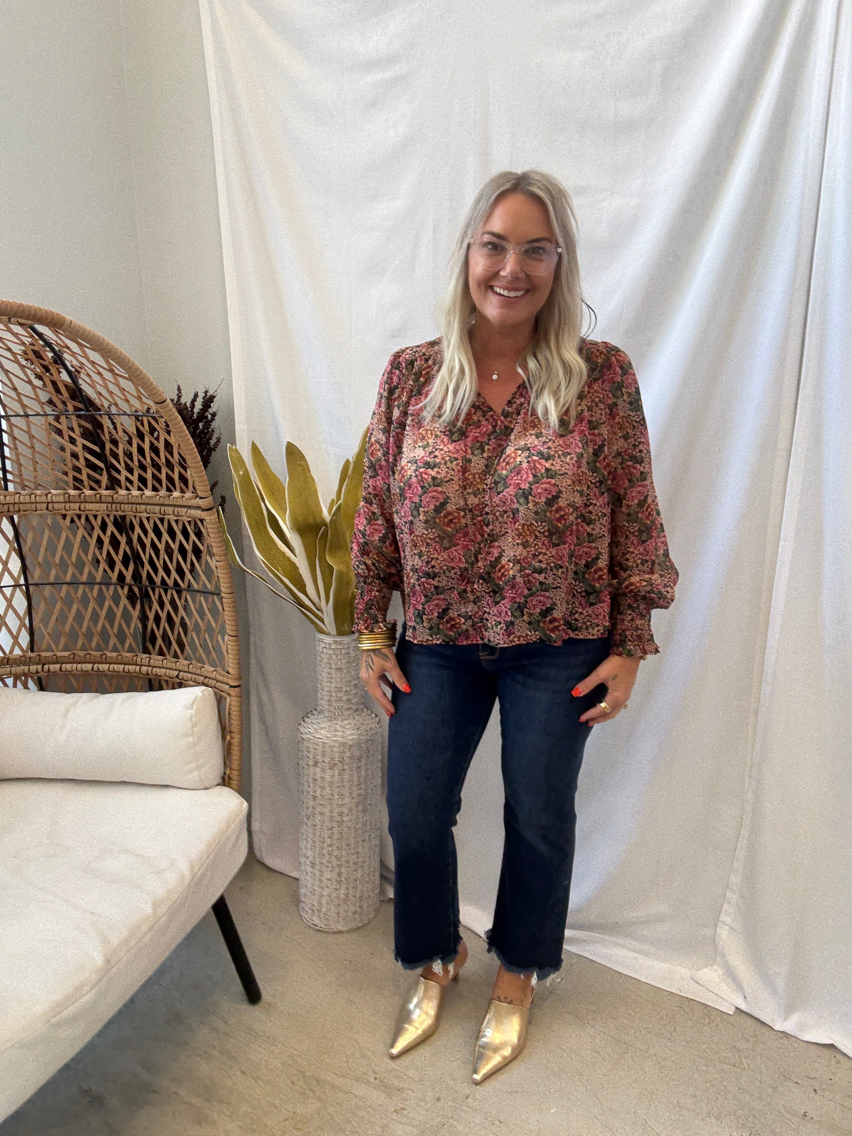 Riley Risen Dark Straight Jeans